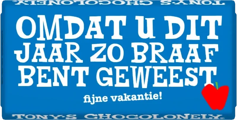 bedankt juf/meester