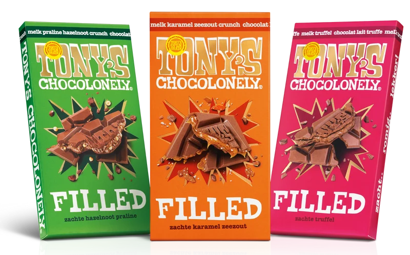 filled Tony's chocolade - alle smaken