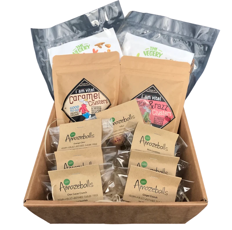 Vitality Wraps, Clusters and Amazeballs Gift Box