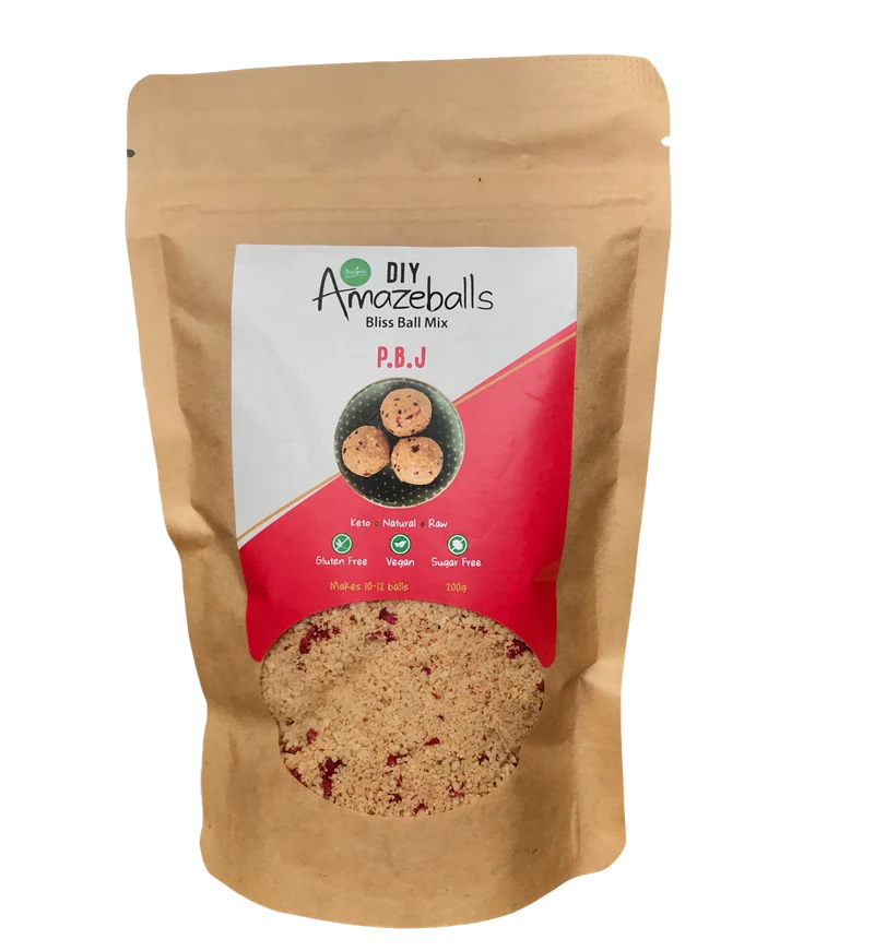 D.I.Y PBJ dry Bliss Ball mix