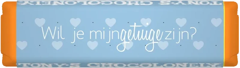 gepersonaliseerd kleine reep getuige