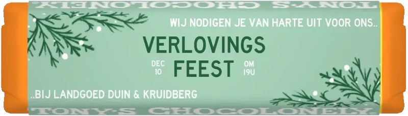 gepersonaliseerd kleine reep verloving