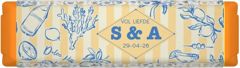 gepersonaliseerd kleine reep dolce vita