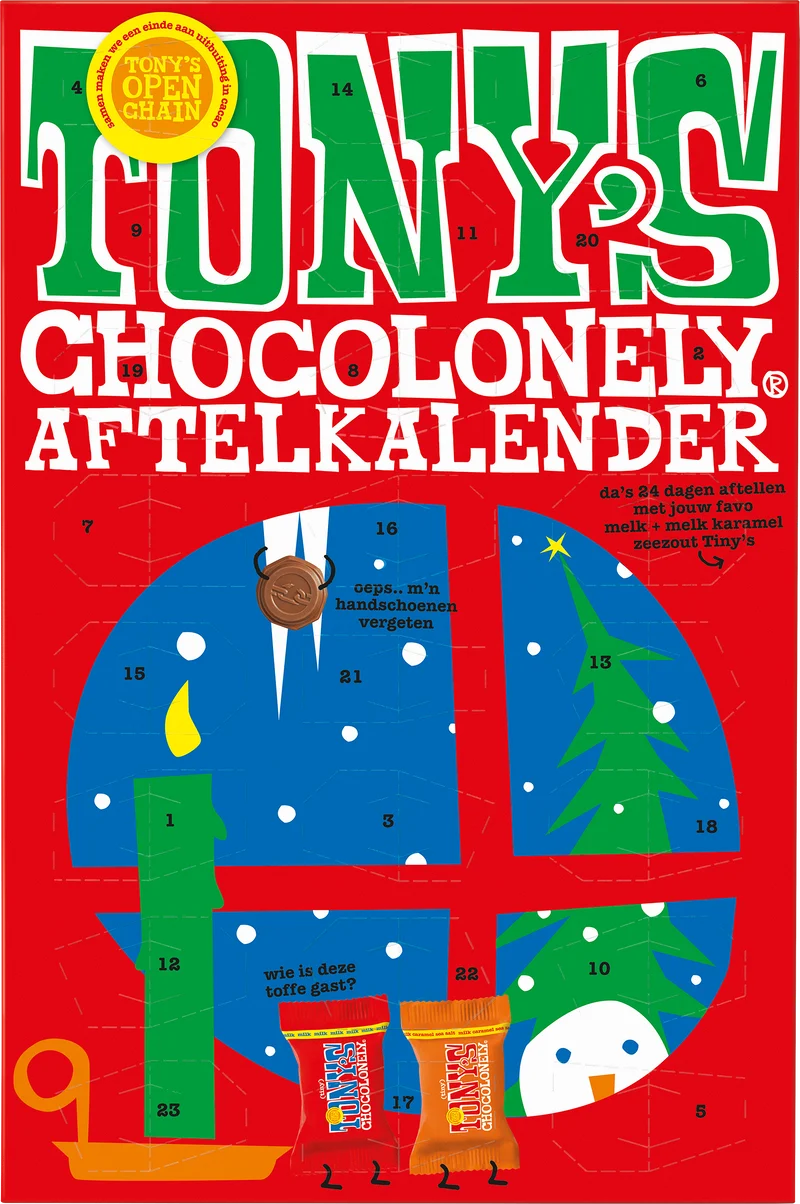 Tiny Tony's aftelkalender klein