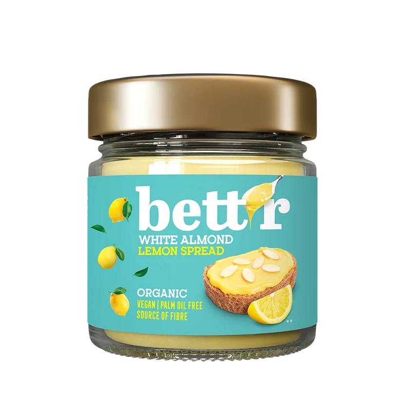 Bio Spread with Lemon and White Almond, Bett'r