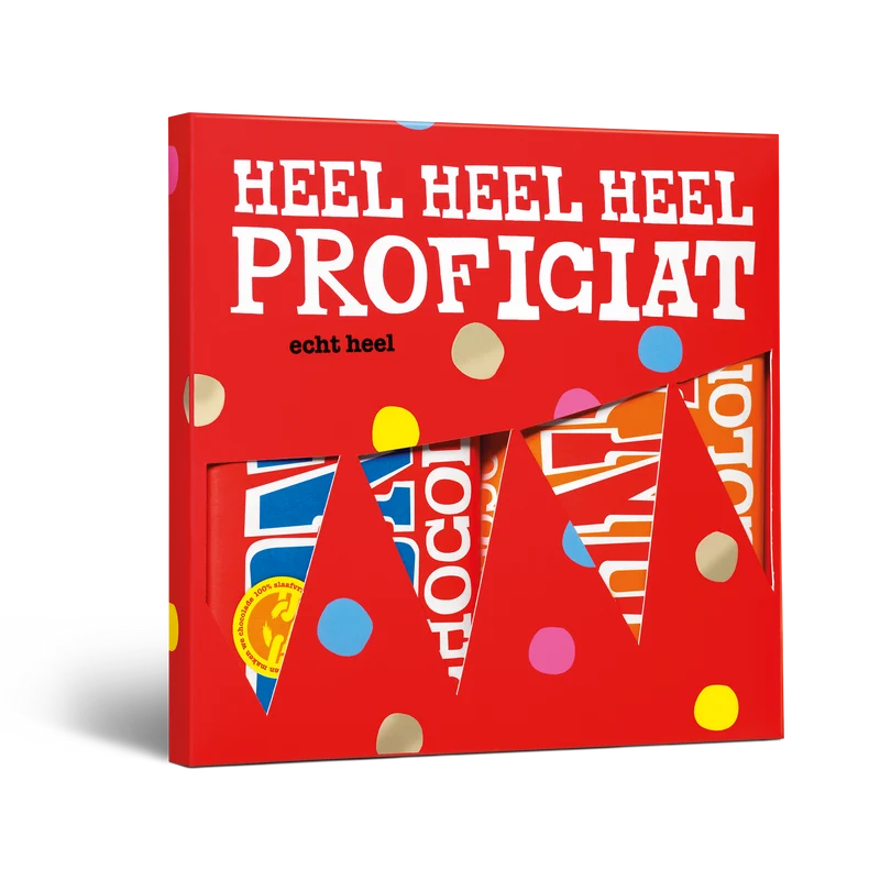 chocolade cadeau pakket proficiat