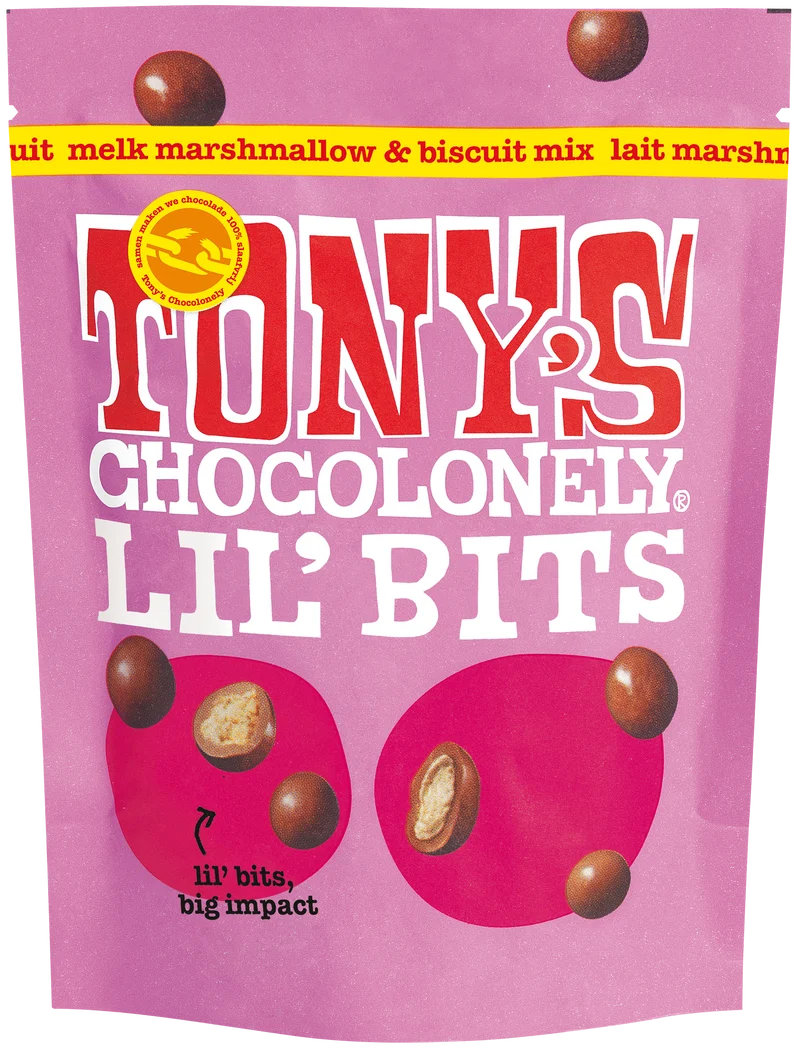 Lil' Bits melk marshmallow & biscuit