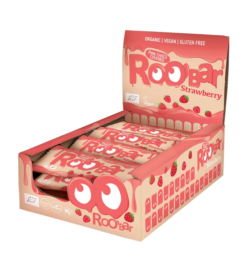 BIO Pink Chocolate Covered Strawberry Bar