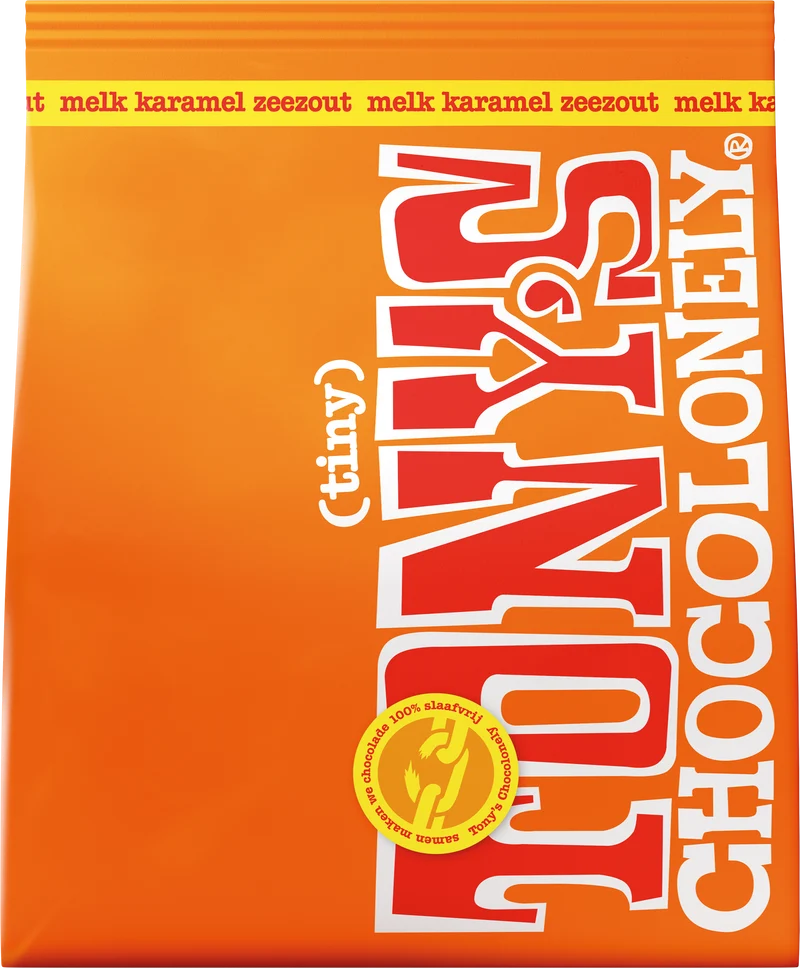 Tiny Tony's melk karamel zeezout