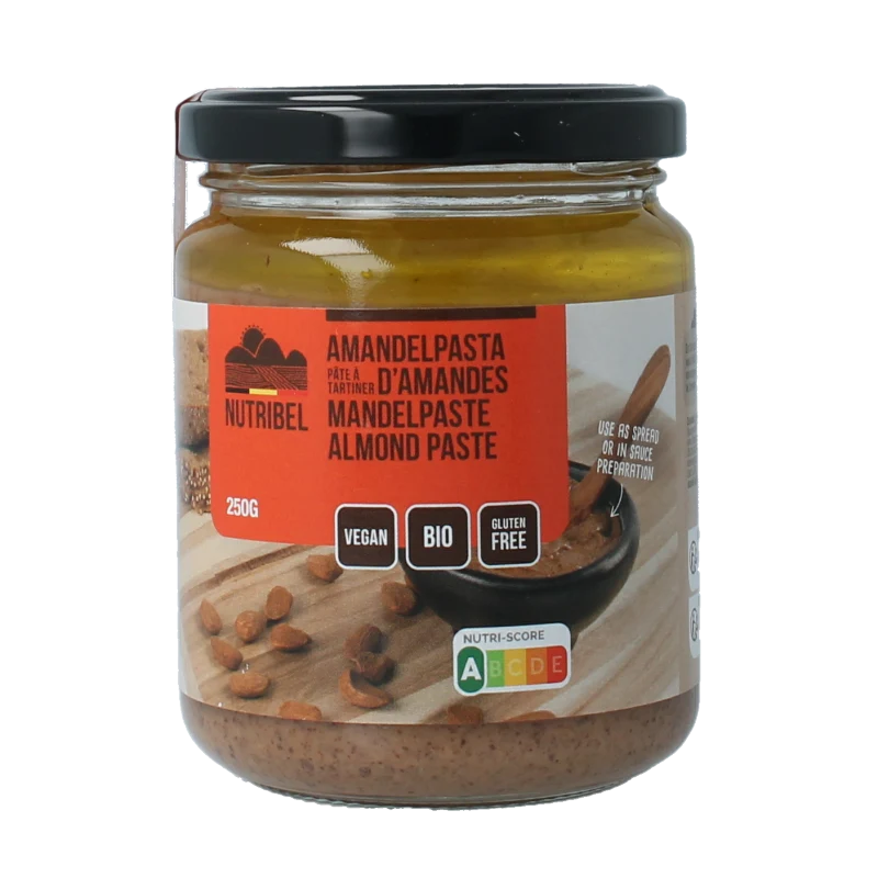 Nutribel Amandelpasta bio 250 gram
