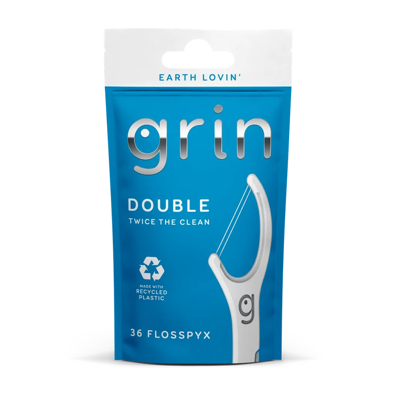 Grin Floss Picks Double