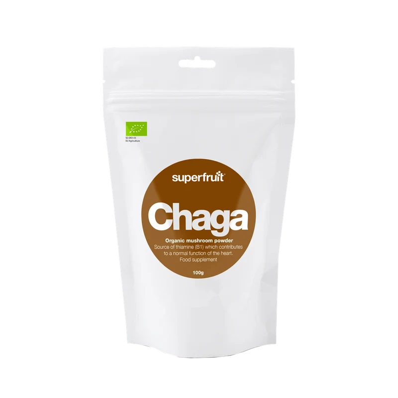Superfruit Chaga Poeder Biologisch 100 gram
