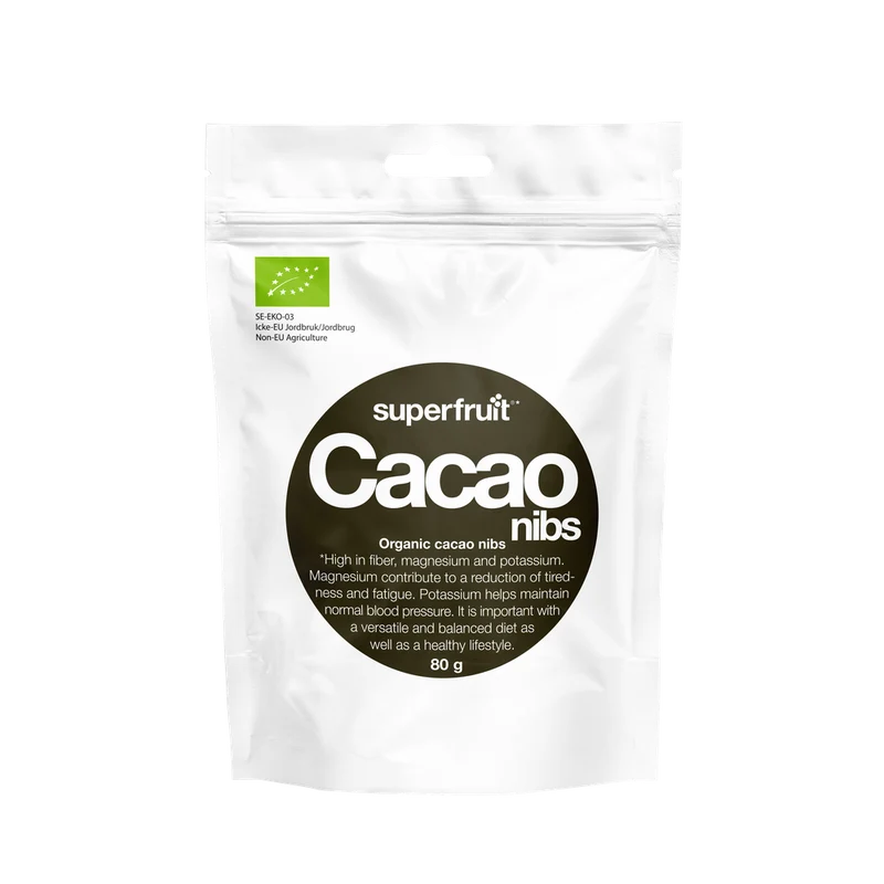 Superfruit Cacaonibs Biologisch 80 gram