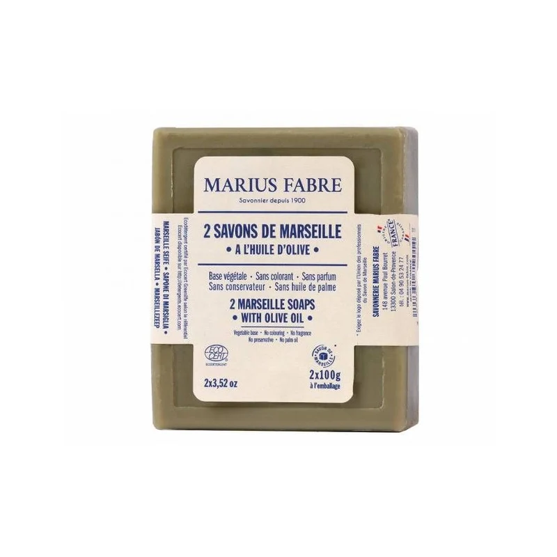 Marius Fabre Marseille Zeep Olijfolie 2x 200 gram