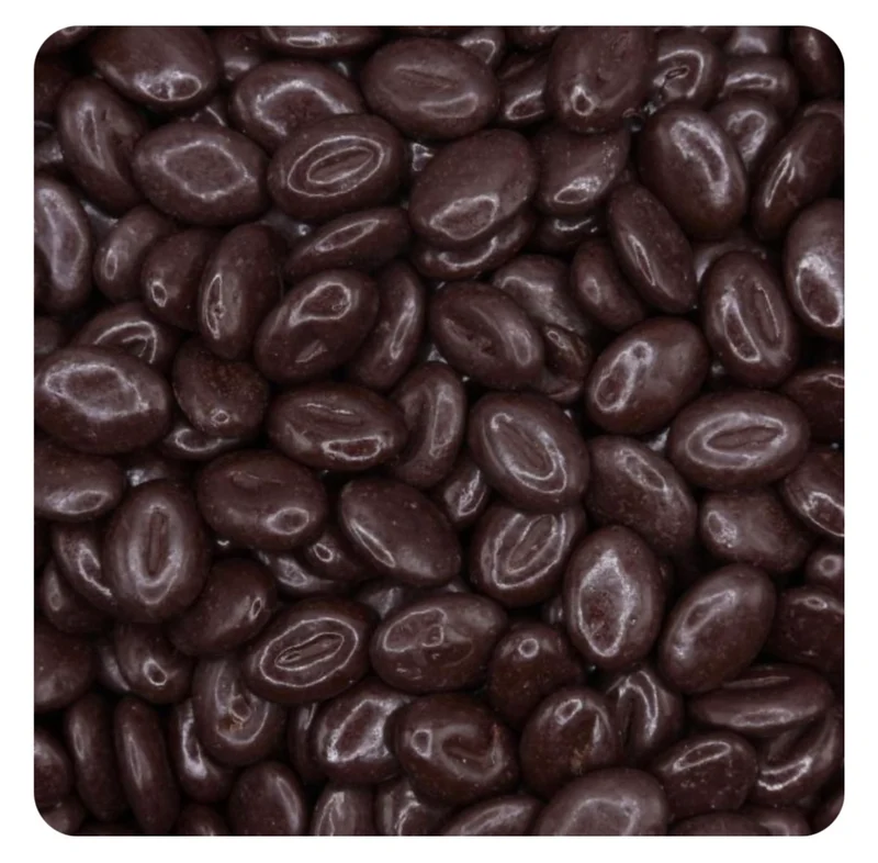 Fèves de moka au chocolat noir