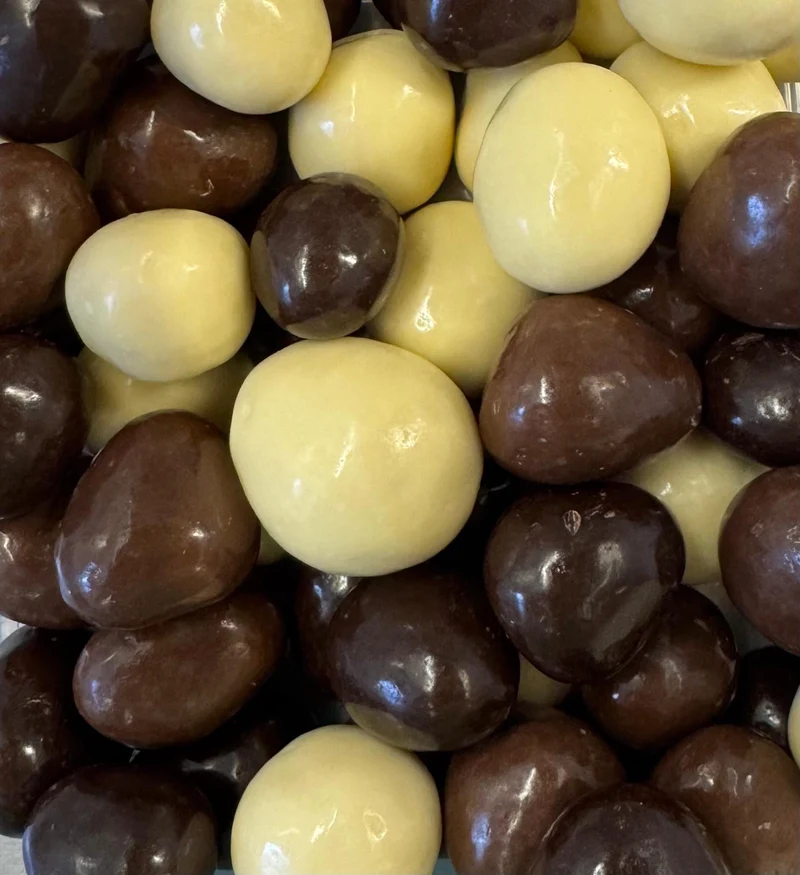 Mélange chocolat-fraise