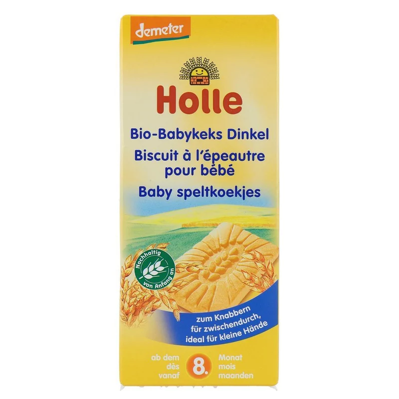 Holle Baby speltkoekjes Bio 150 gram