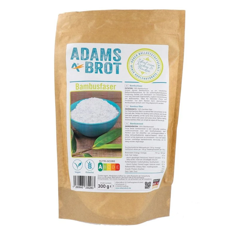 Adams Bamboevezel 300 gram