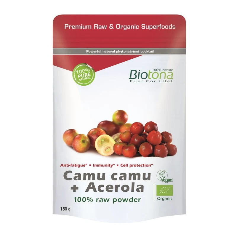 Biotona Camu Camu Acerola Raw bio 150 gram