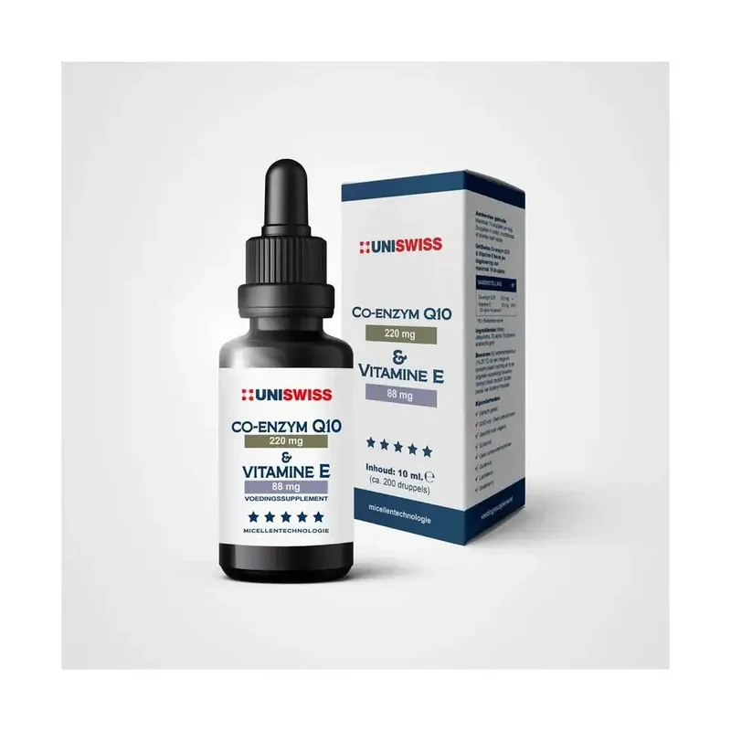 Uniswiss Co-Enzym Q10 en Vitamine E
