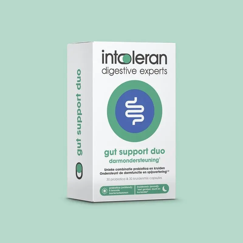 Intoleran Gut support duo 2x30 60 capsules