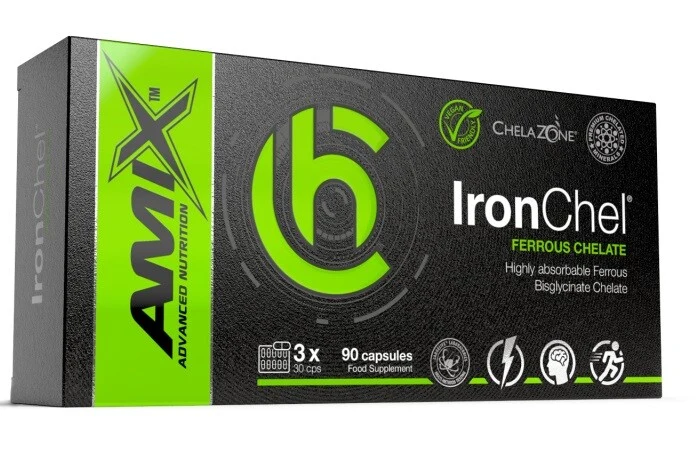Amix ChelaZone IronChel Iron 90 capsules