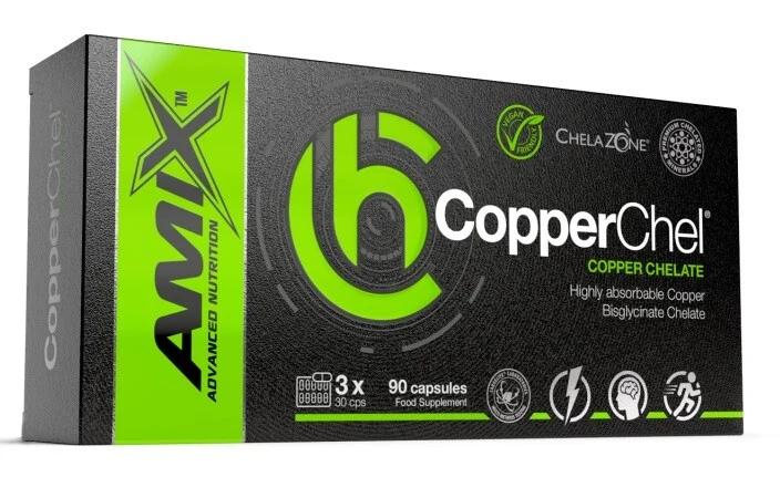 Amix ChelaZone CopperChel 90 capsules