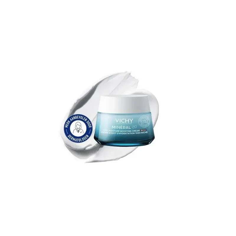 Vichy Mineral 89 hydraterende creme zonder parfum 50 ml