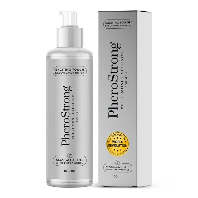 PheroStrong Exclusive for Men Massage Oil with Pheromones 100ml