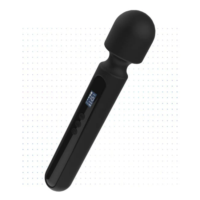 Blacq Digital Super Wand Vibrator Black