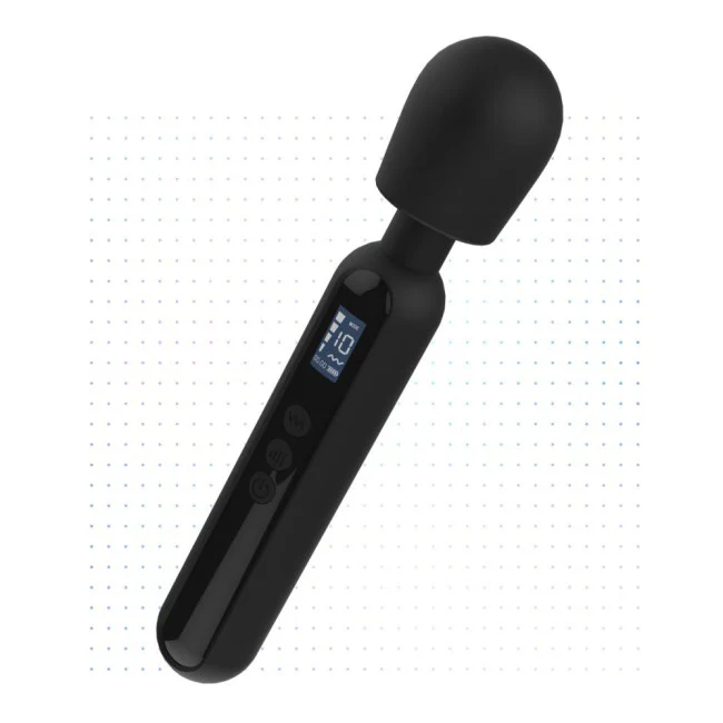 Blacq Digital Wand Vibrator Black