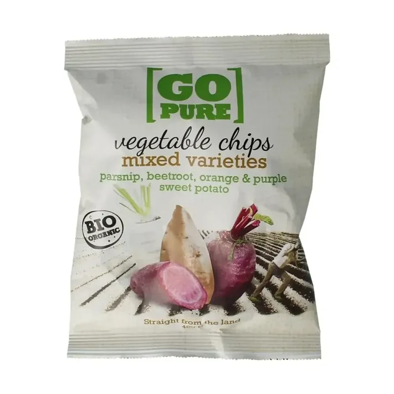 Go Pure Chips groente biologisch