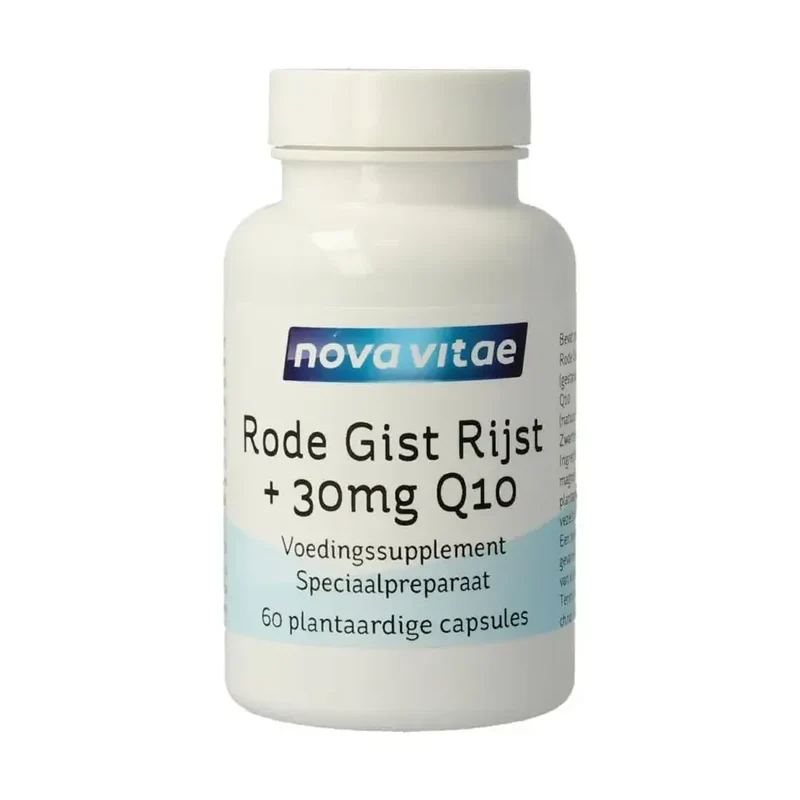 Nova Vitae Rode gist rijst + 30 mg Q10