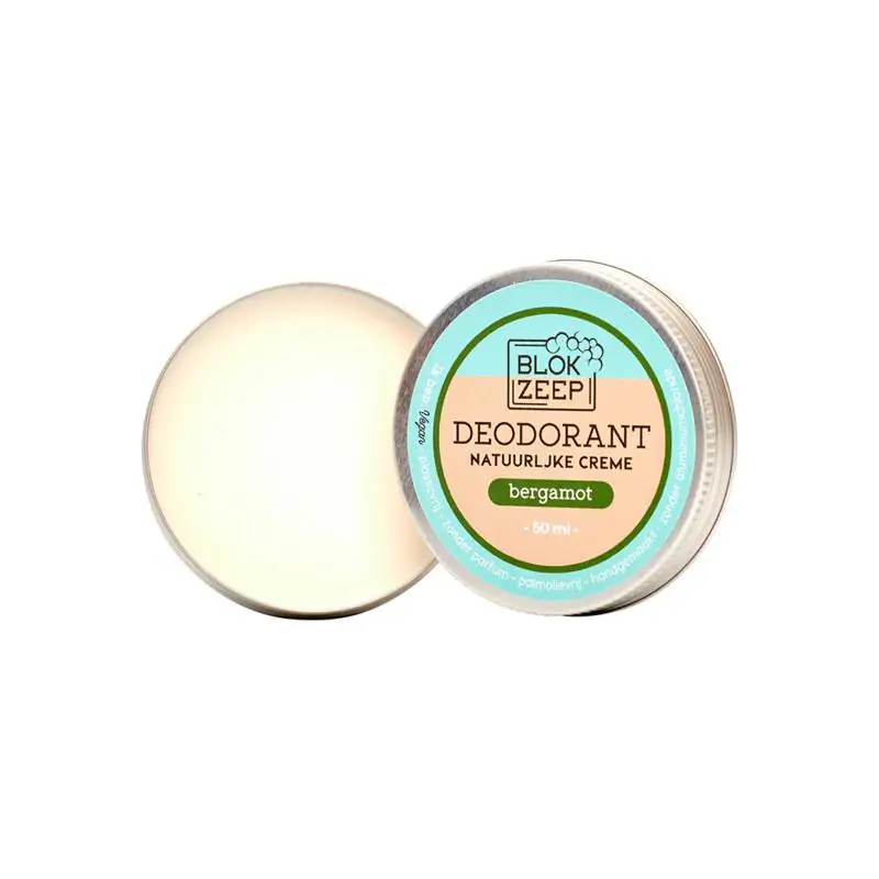 Blokzeep Deodorant crème bergamot 50 ml