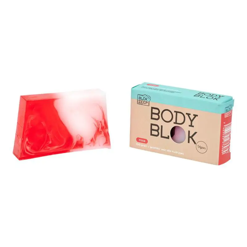 Blokzeep Body bar roos 100 gram