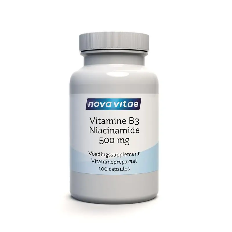 Nova Vitae Vitamine B3 niacinamide 500 mg 100 capsules
