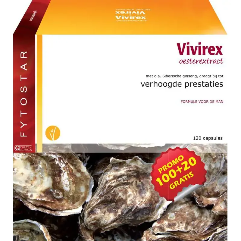 Fytostar Vivirex maxi 120 capsules