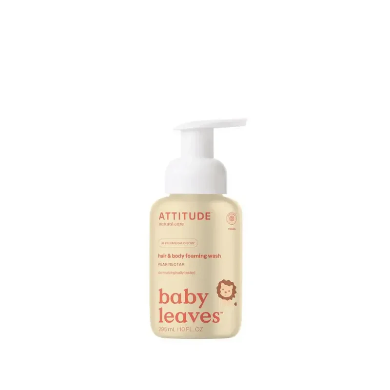 Attitude Baby leaves 2 in 1 haar & body 295 ml