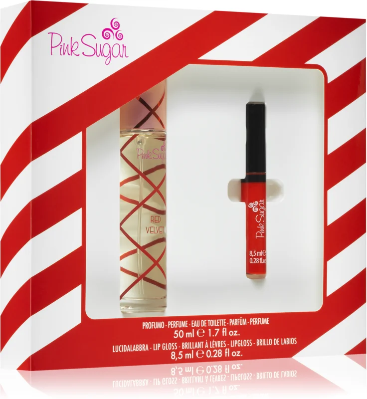 Pink Sugar Red Velvet Gift set