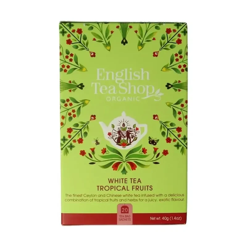 English Tea Shop White tea tropical fruits 20 zakjes