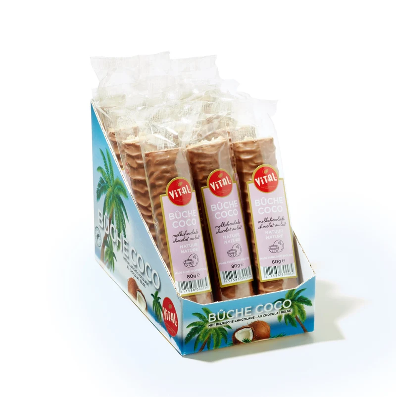 10+2 gratis Buche coco melkchocolade
