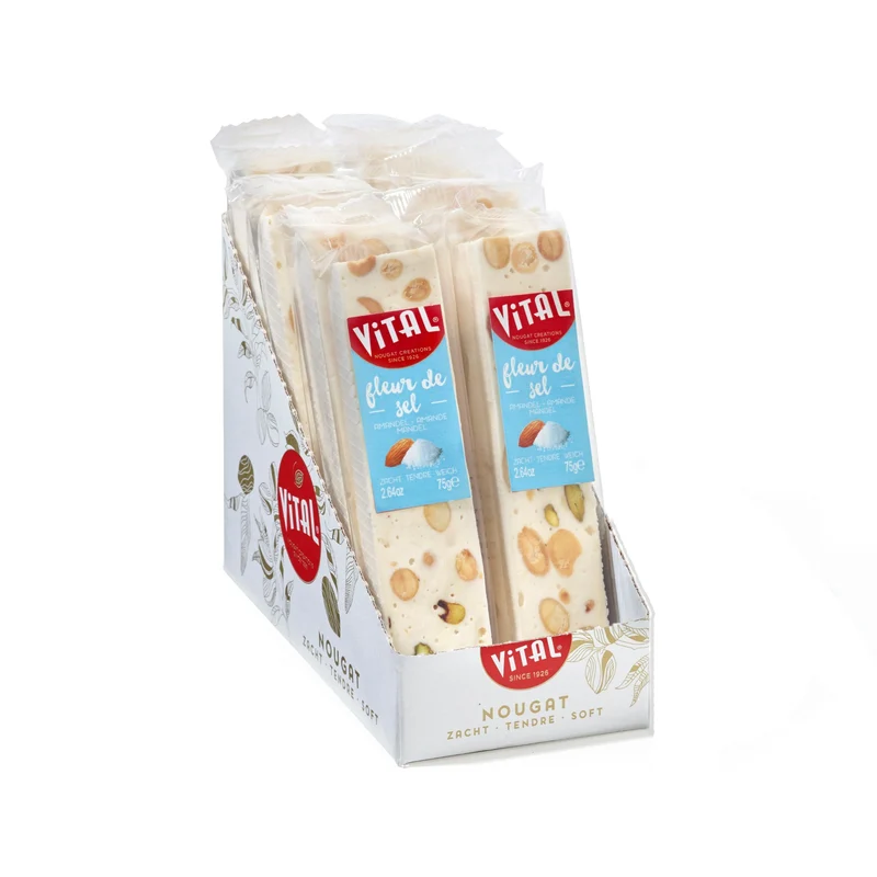 10+2 gratis Nougat fleur de sel (12 x 75g)