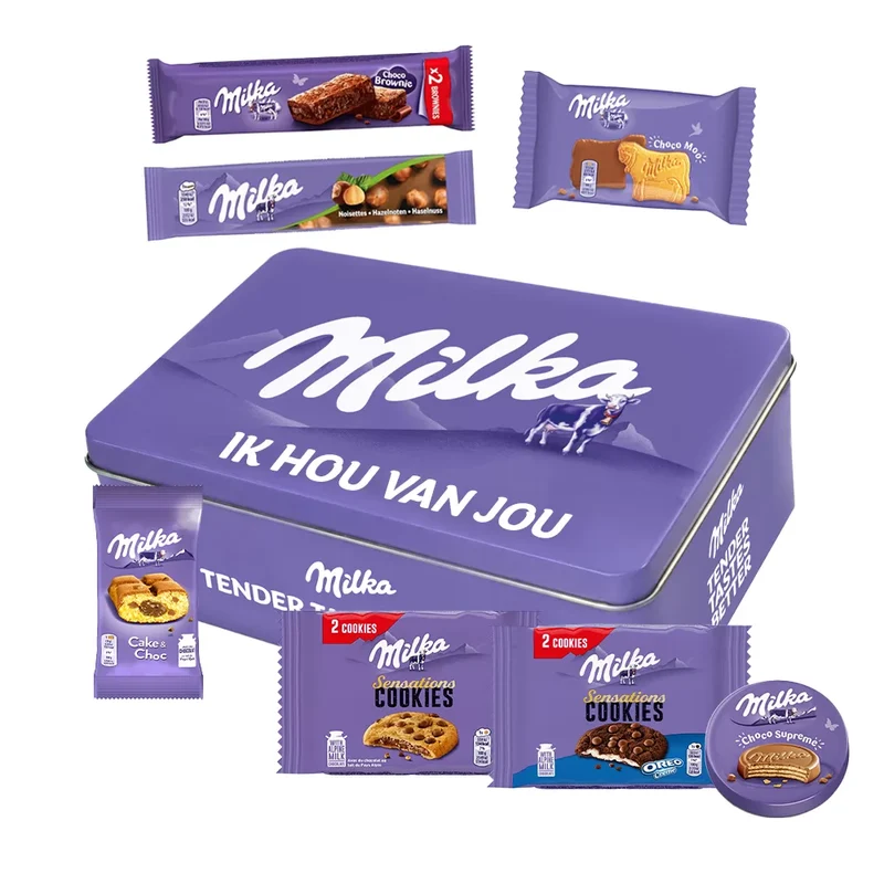 Milka Mix Collection Box "Ik hou van jou" - 451g