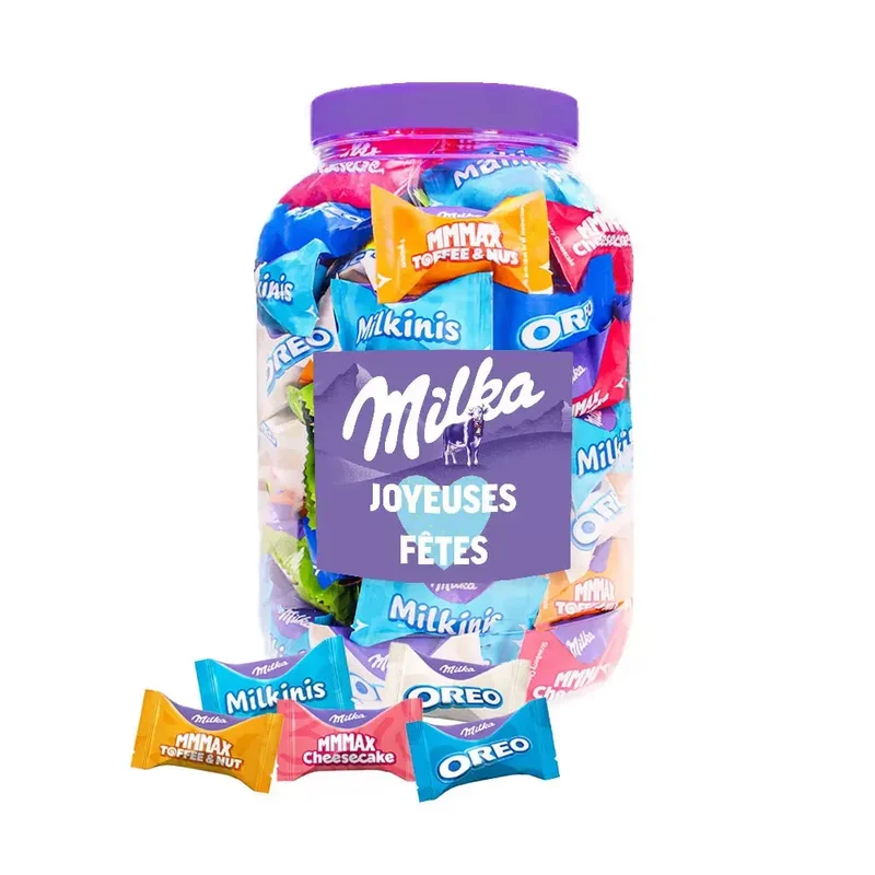 Milka Favourites chocolademix "Joyeuses Fêtes" - 1000g