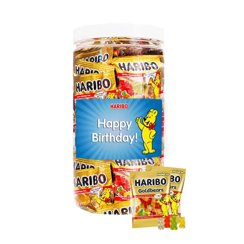 Haribo Goudberen "Happy Birthday!" - 600g