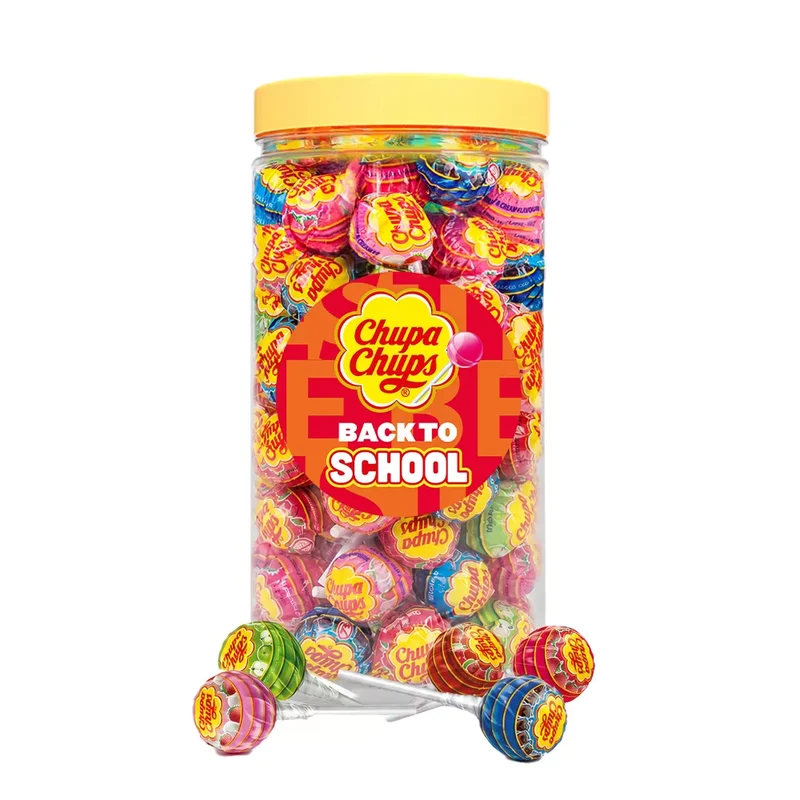 Chupa Chups Best of lollies Back to School - 4 smaken - ca. 55 stuks - ca. 600g