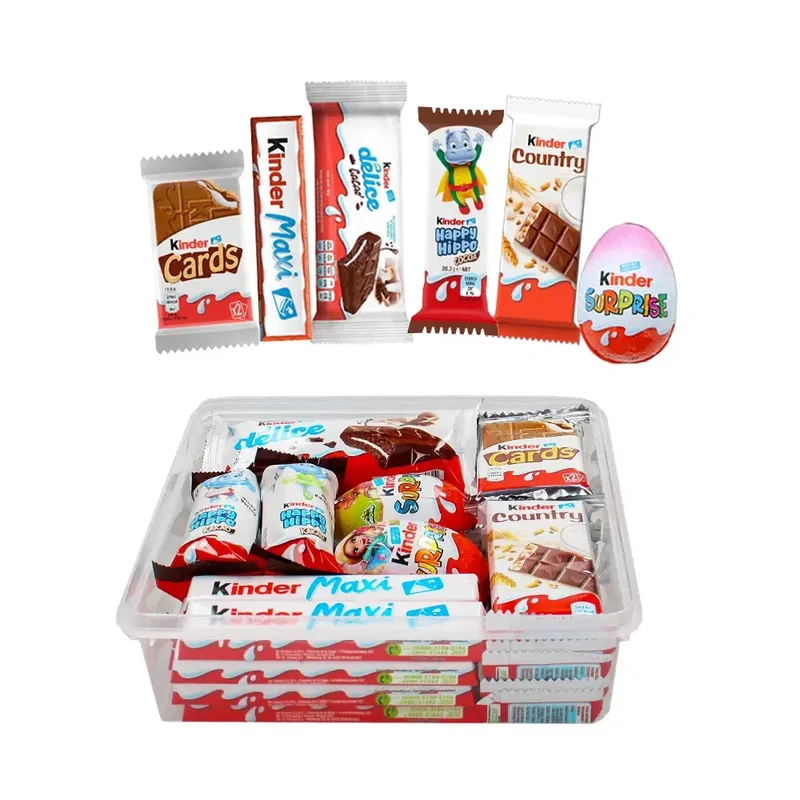 Kinder Selection Happy chocolademix - Kinder Maxi, Surprise, Delice, Happy Hippo, Cards & Country - 894g