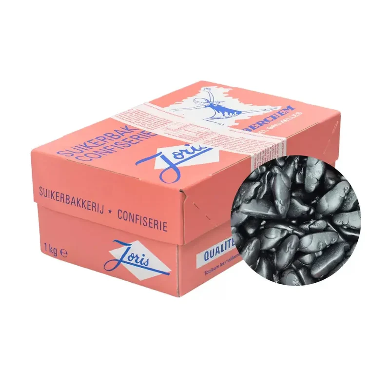 Joris Sweets Zwarte Muisjes - nostalgisch snoep met anijs - 1000g