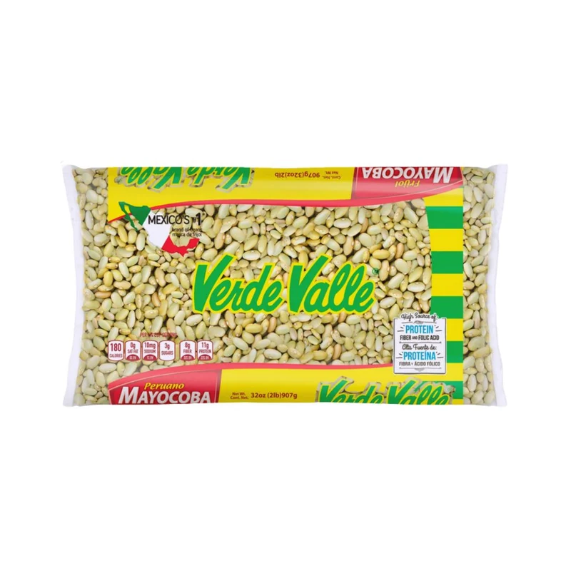 Verde Valle Peruano Mayocoba Beans – Frijol Peruano 2 lb Bag