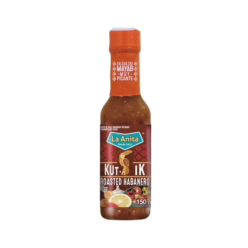 La Anita Kut-Ik Roasted Habanero Hot Pepper Sauce – 5 oz